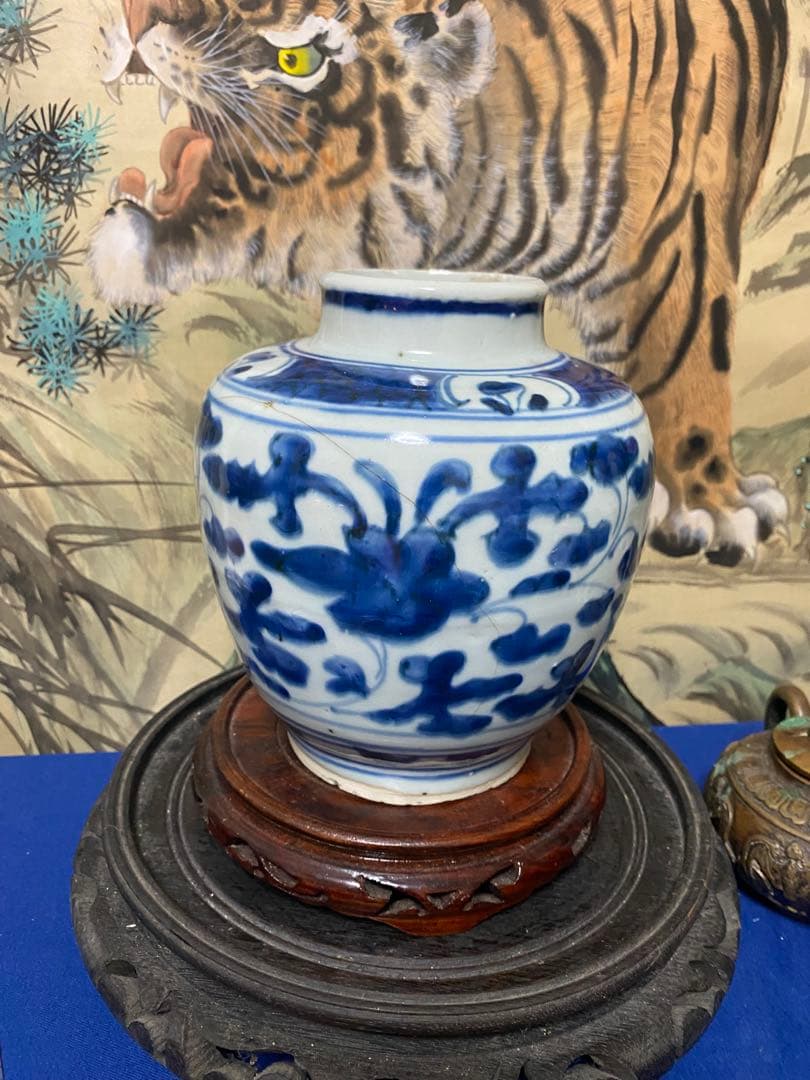 明時代　骨董品　アンティーク　中国美術　 陶器