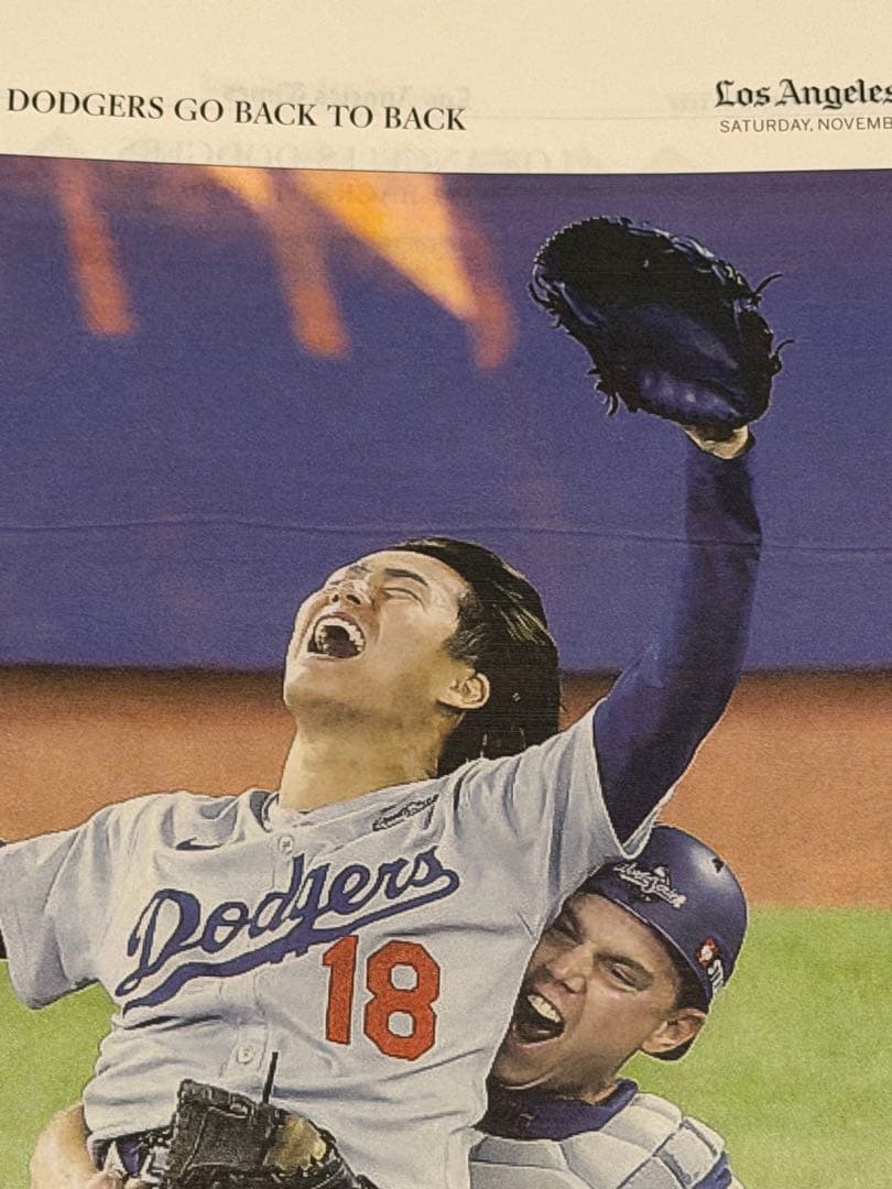 【ドジャース WS \"優勝特別記念版\"】　3部のみスペシャル価格　大谷翔平