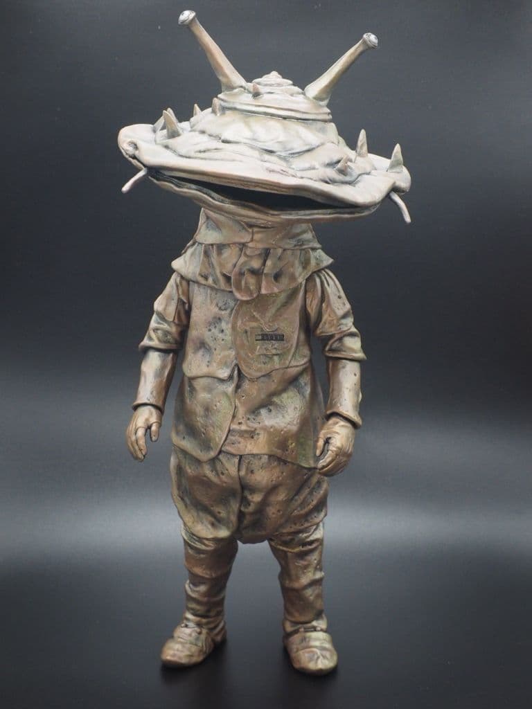 【ビリケン商会】カネゴン ソフビ 塗装済み完成品 ウルトラマン 怪獣 フィギュア