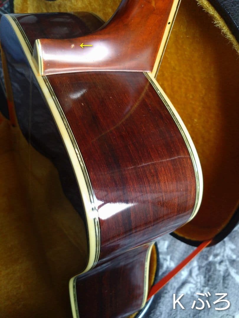 K ヤイリ　YW-600　1975年製　 ヴィンテージアコースティックギター