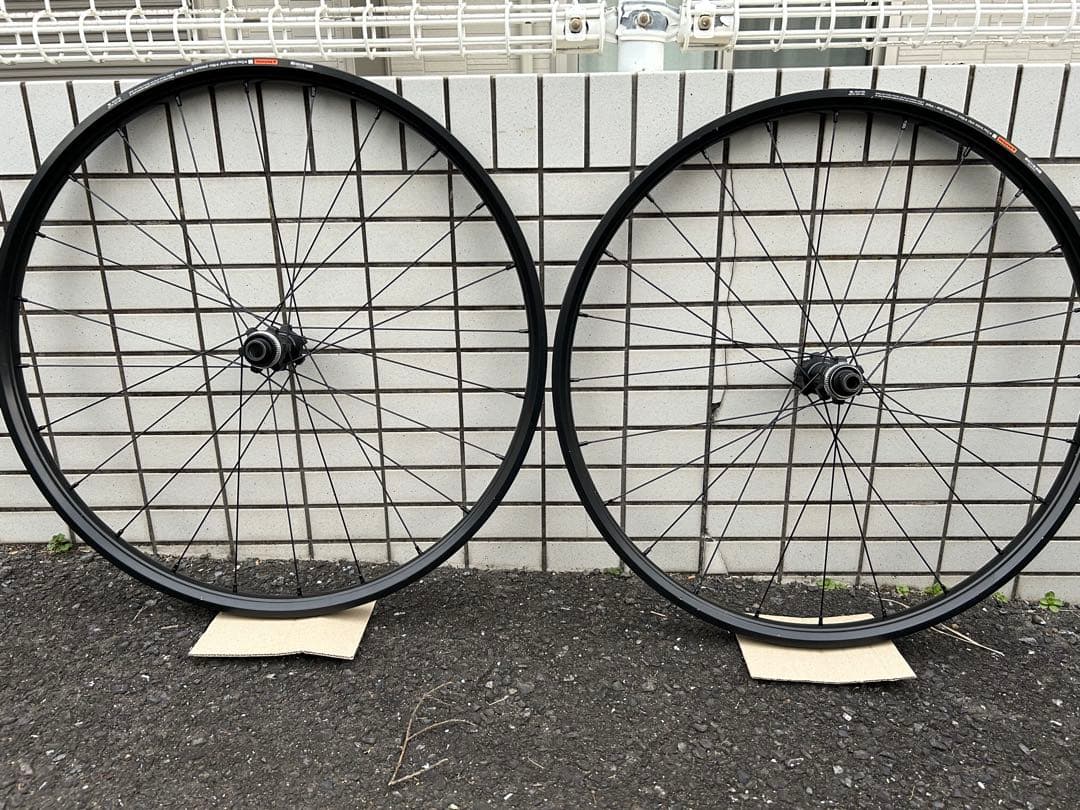 値下げ シマノ WH-MT-600前後セット 27.5 完組ホイール 11S