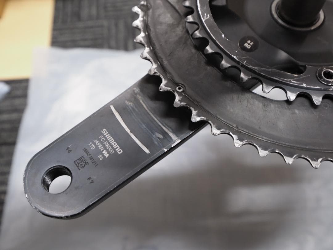 シマノ アルテグラ クランク 11速 50-34 FC-R8000 170ｍｍ