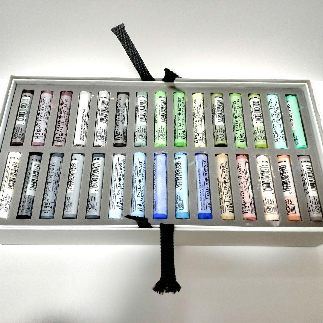 Rowney ラウ二ー アーティストソフトパステル 60色