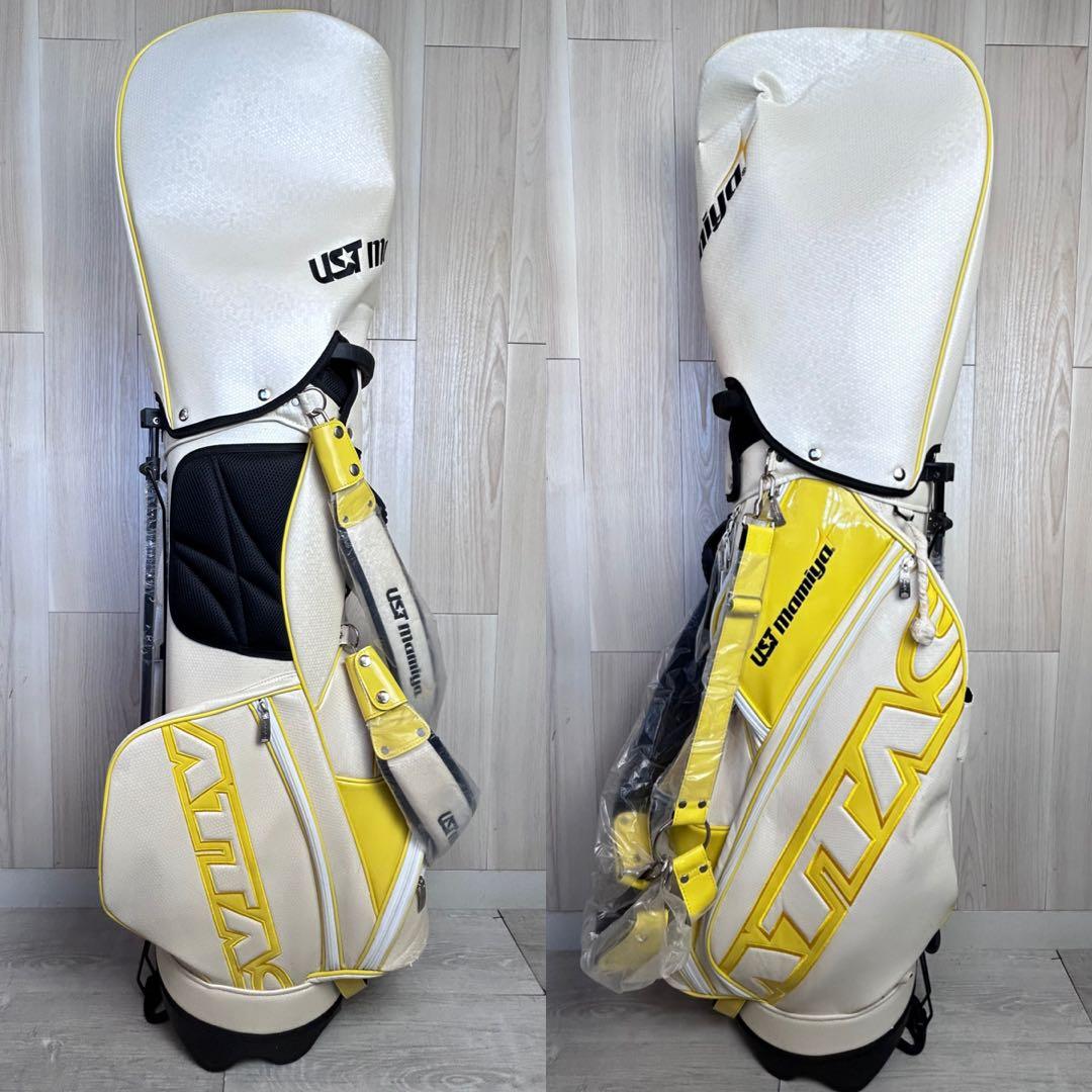 【ゴルフ】UST mamiya ゴルフキャディバッグ 未使用　保管品　訳あり