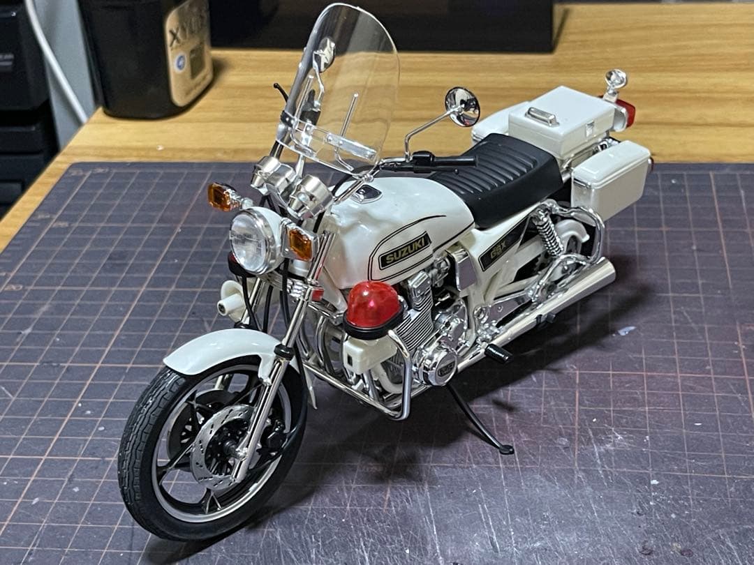 1/12 タミヤ製★GSX750ポリスタイプ★完成品★