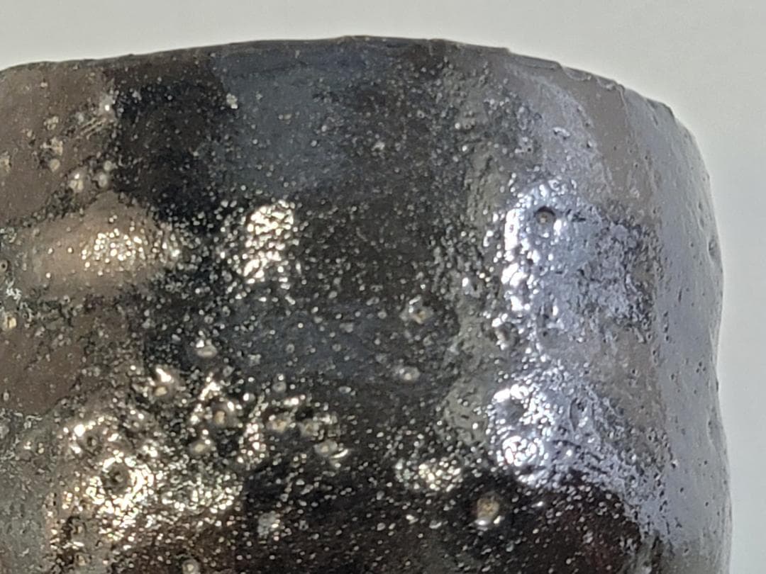 茶道具　黒楽茶碗 美品　 楽茶碗　抹茶碗 DT766
