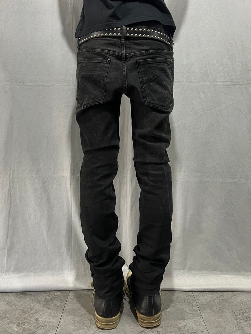 パンツ \"Pledge\" Damaged Slim Denim