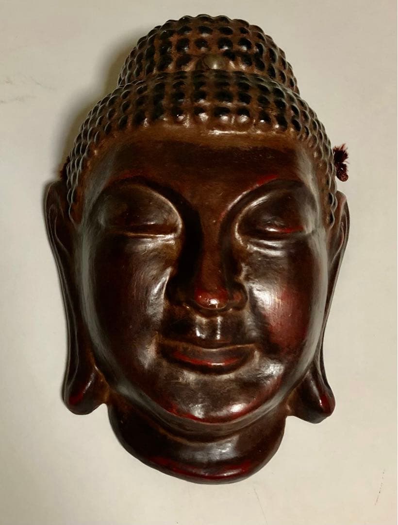 ⬛️ 巨大！⬛ 超 デカい！️ ⬛️ 稀少！⬛️ 仏像　大仏様の顔？⬛️ 後面に紐アリ！⬛️