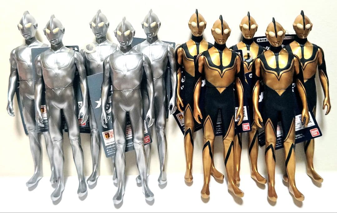 ムービーモンスターシリーズ 8種 50体 ソフビ シン・ウルトラマン 新品 メガ