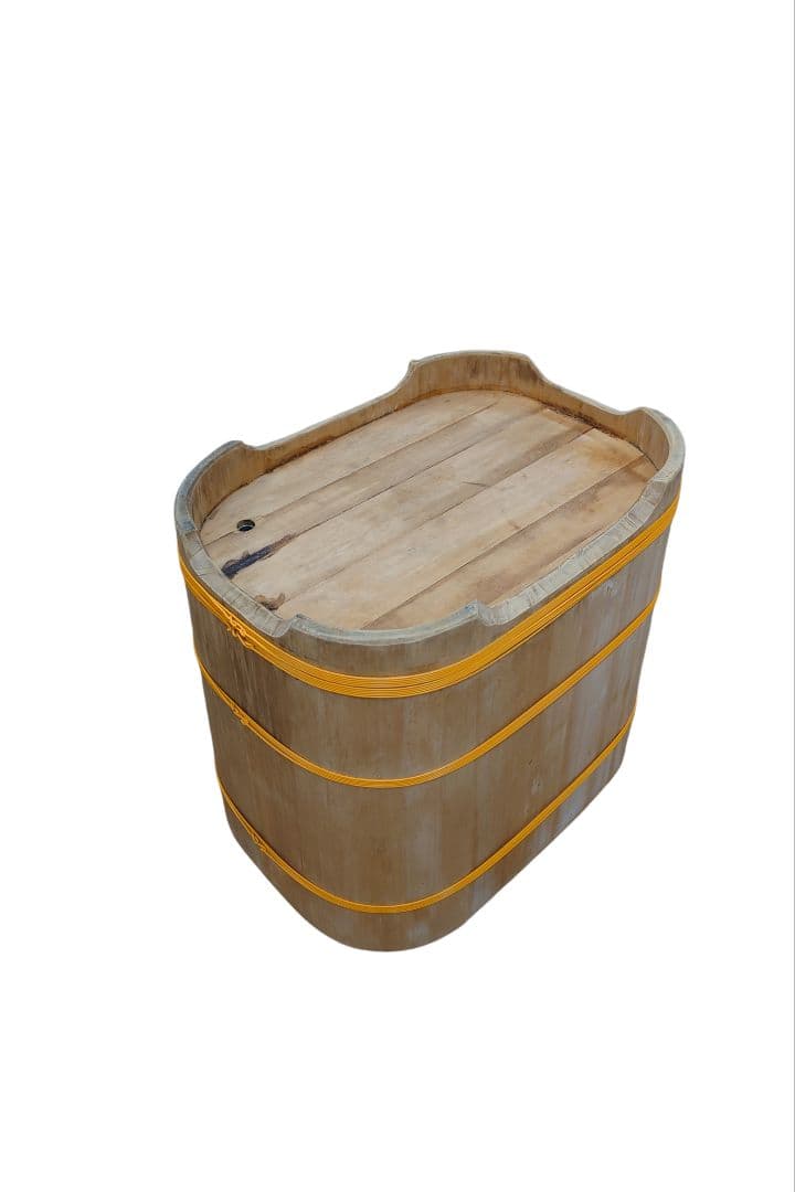 木製浴槽、お風呂、椹、サワラ、ハンドメイド