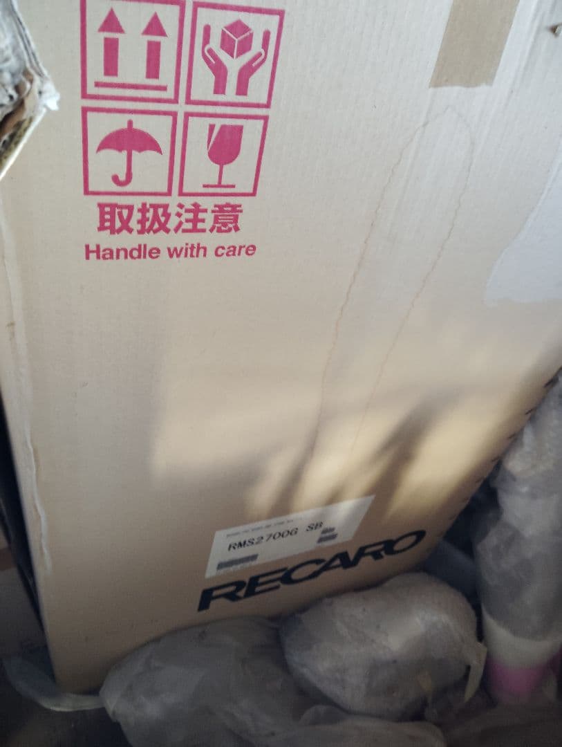 専用RECARO RMS 2700G ＋Valisクーリングボンネット