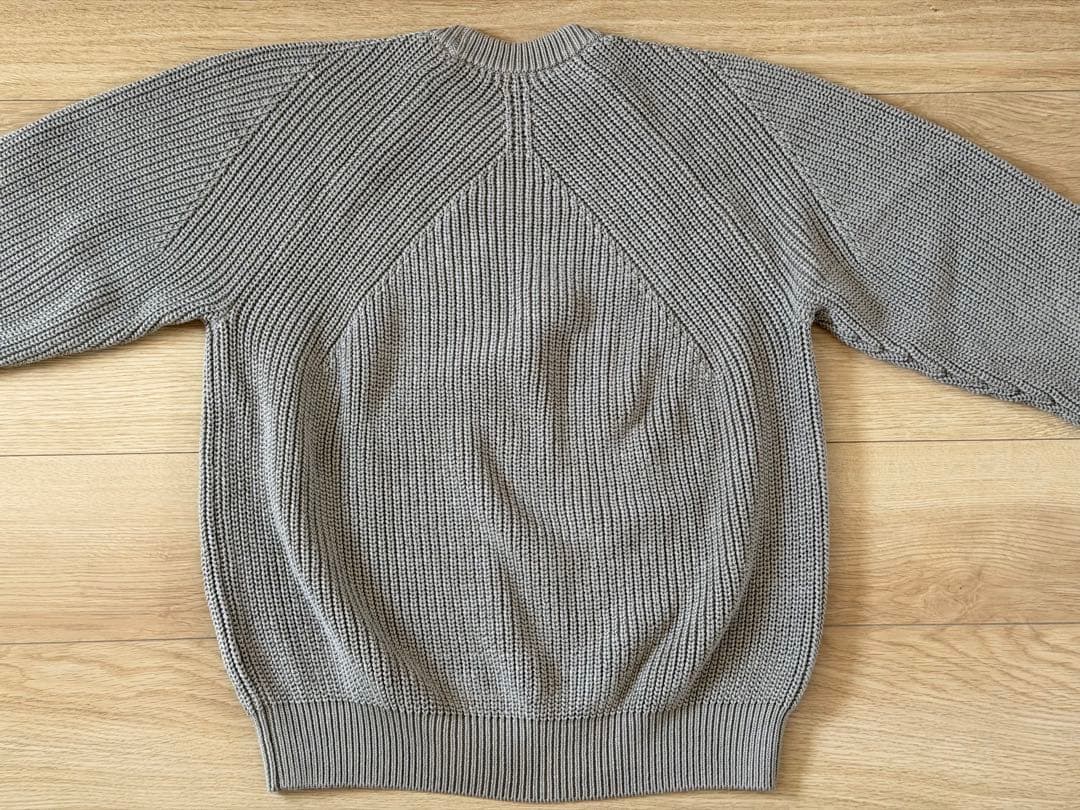 BATONER シグネチャー クルーネックニット サイズ2 グレー