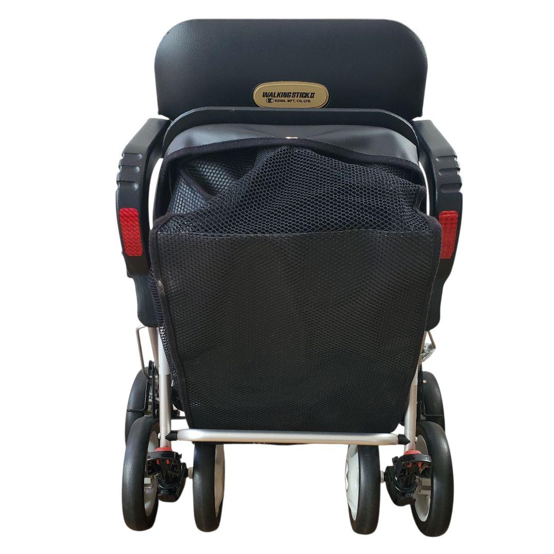 【美品】【一点物】幸和製作所 WALKING STICK II レザー 手押し車