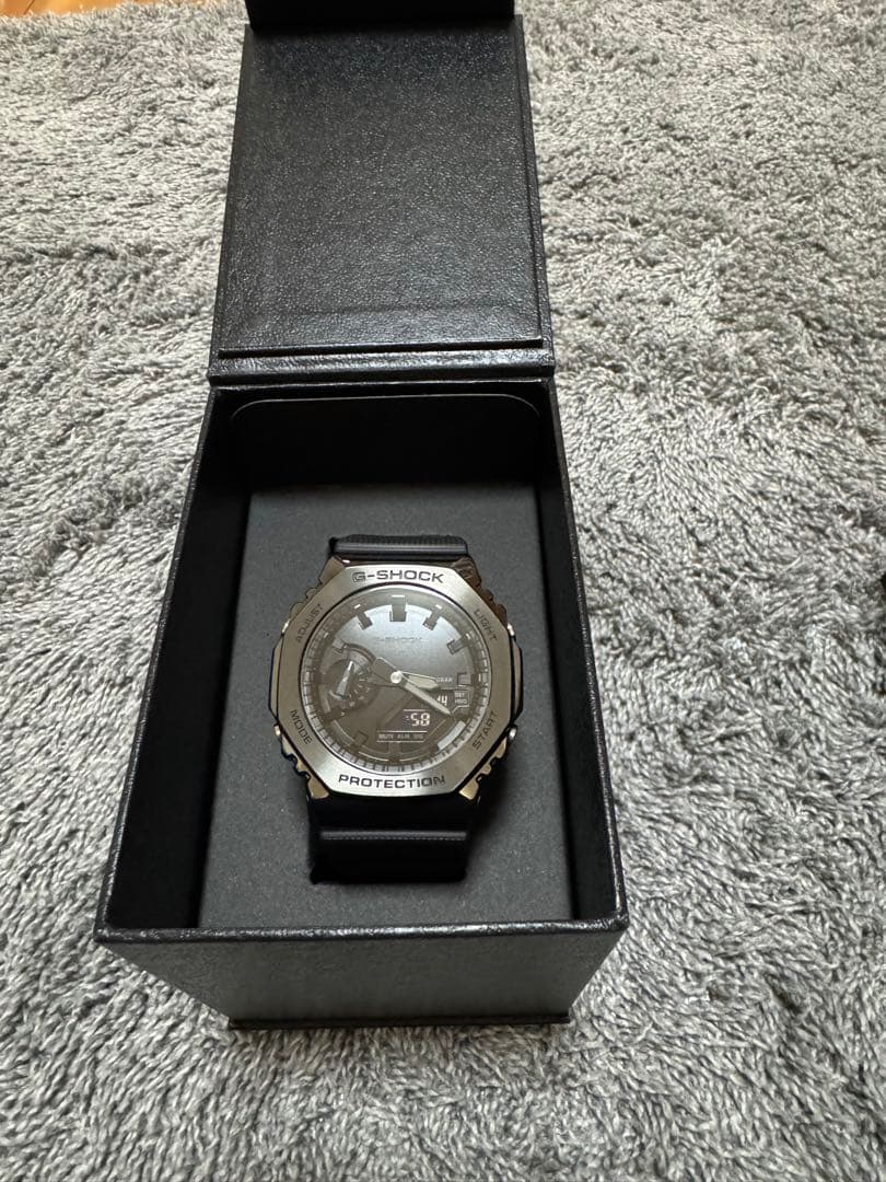 G-SHOCK カシオ GM2100BB-1AJF メンズ ブラック カシオーク