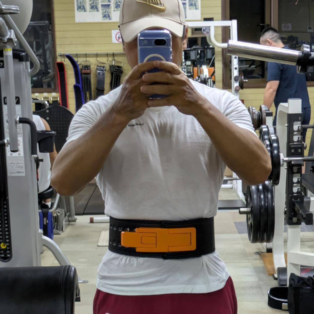 レバーアクションベルト　パワーベルト　可変式10ｍｍ　Sサイズ