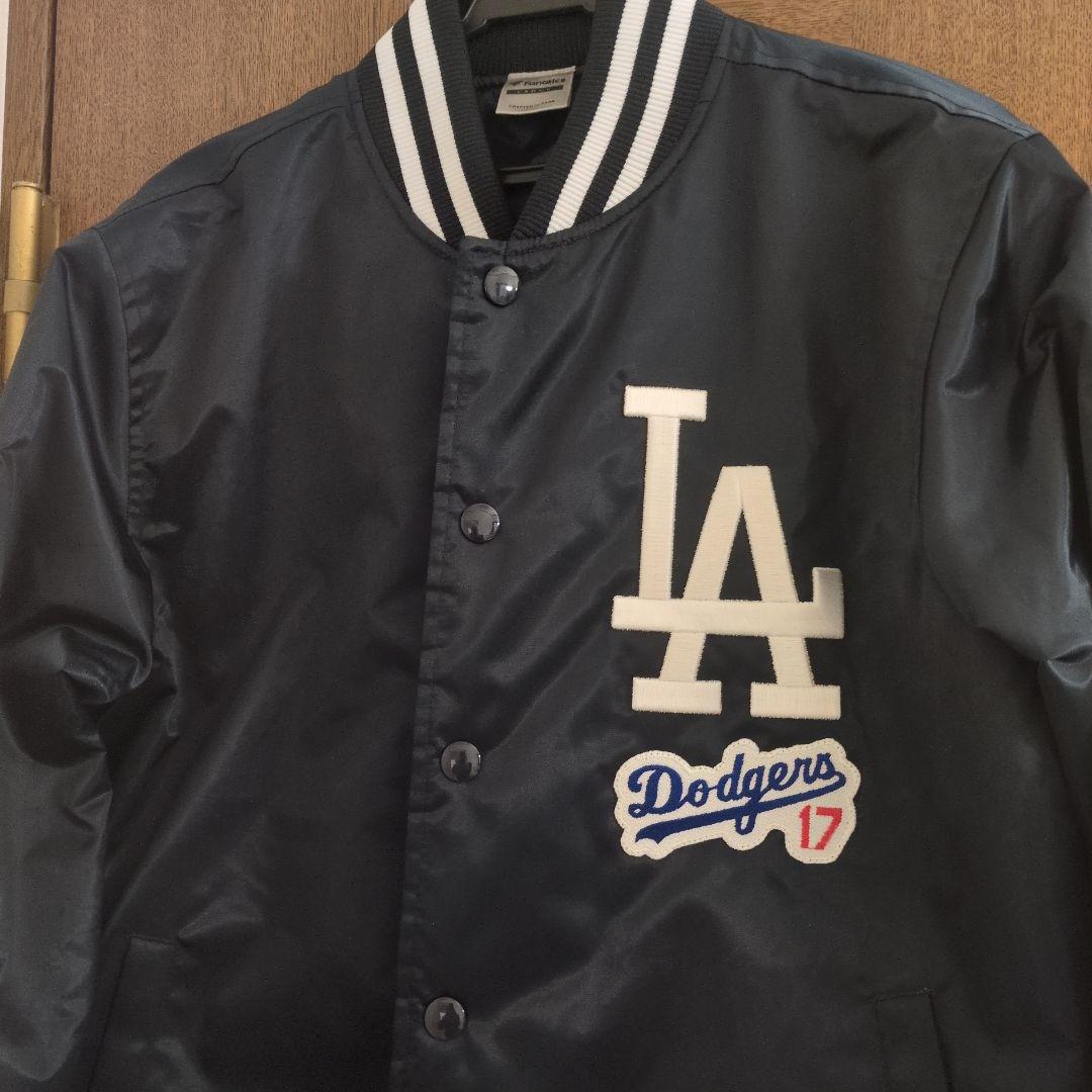 ロサンゼルスドジャースDodgers17　スタジャン　大谷翔平 L パーカー濃紺