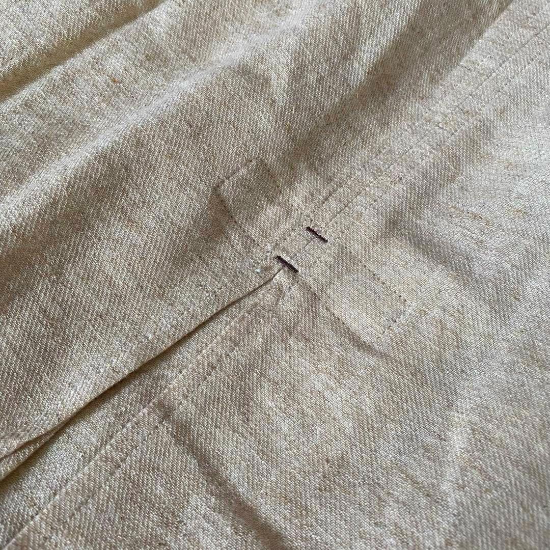 新品タグ付✨genten ゲンテン 綿 麻 毛 ワンピース 羽織り 40 L