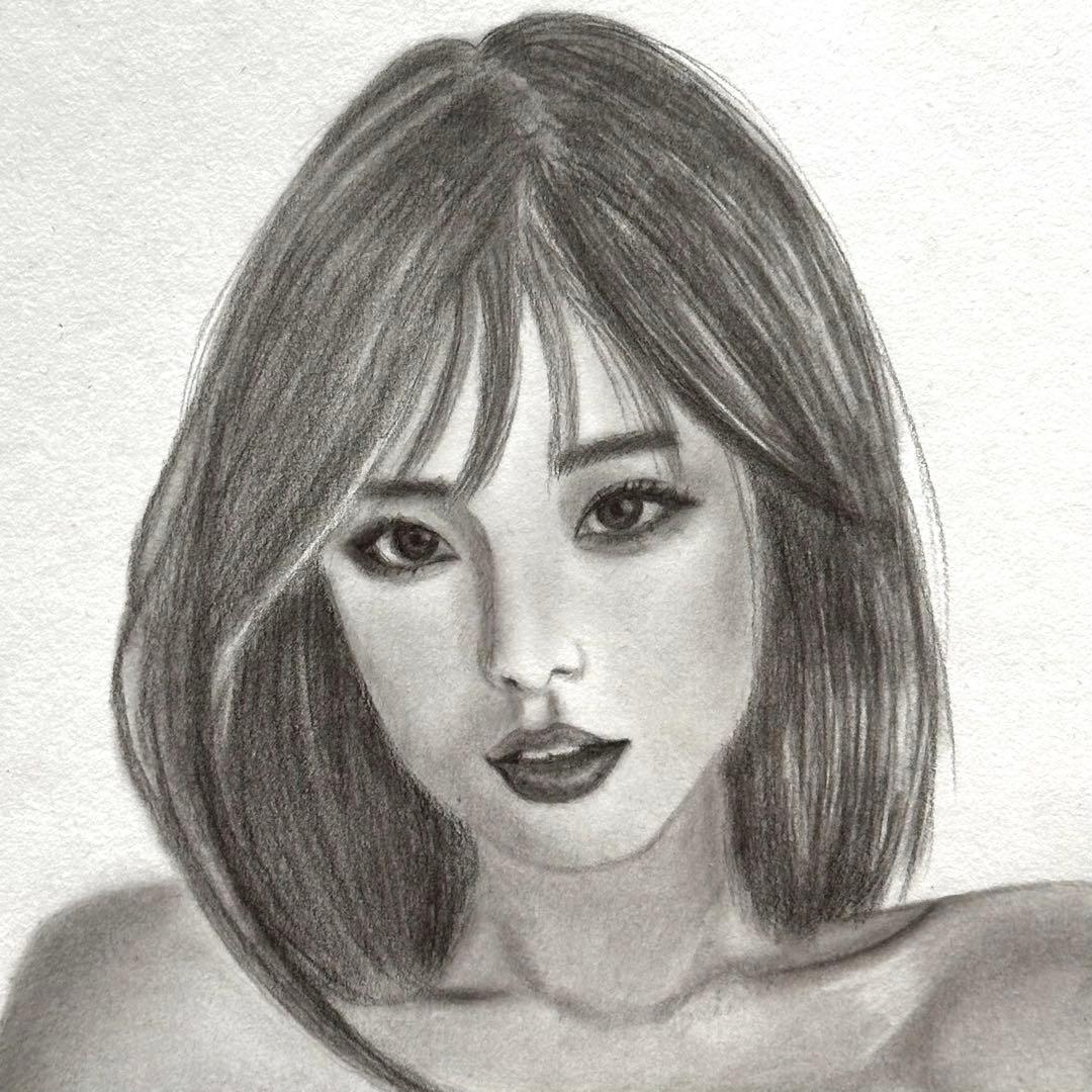 裸婦画 鉛筆画人物画 A3