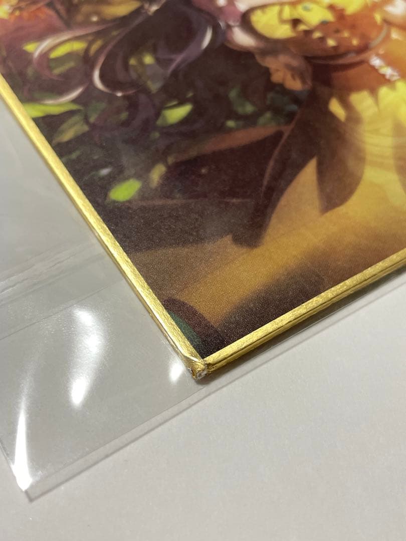 プロセカ 白石杏 ミニ色紙 24B ひまわり 街 特訓後