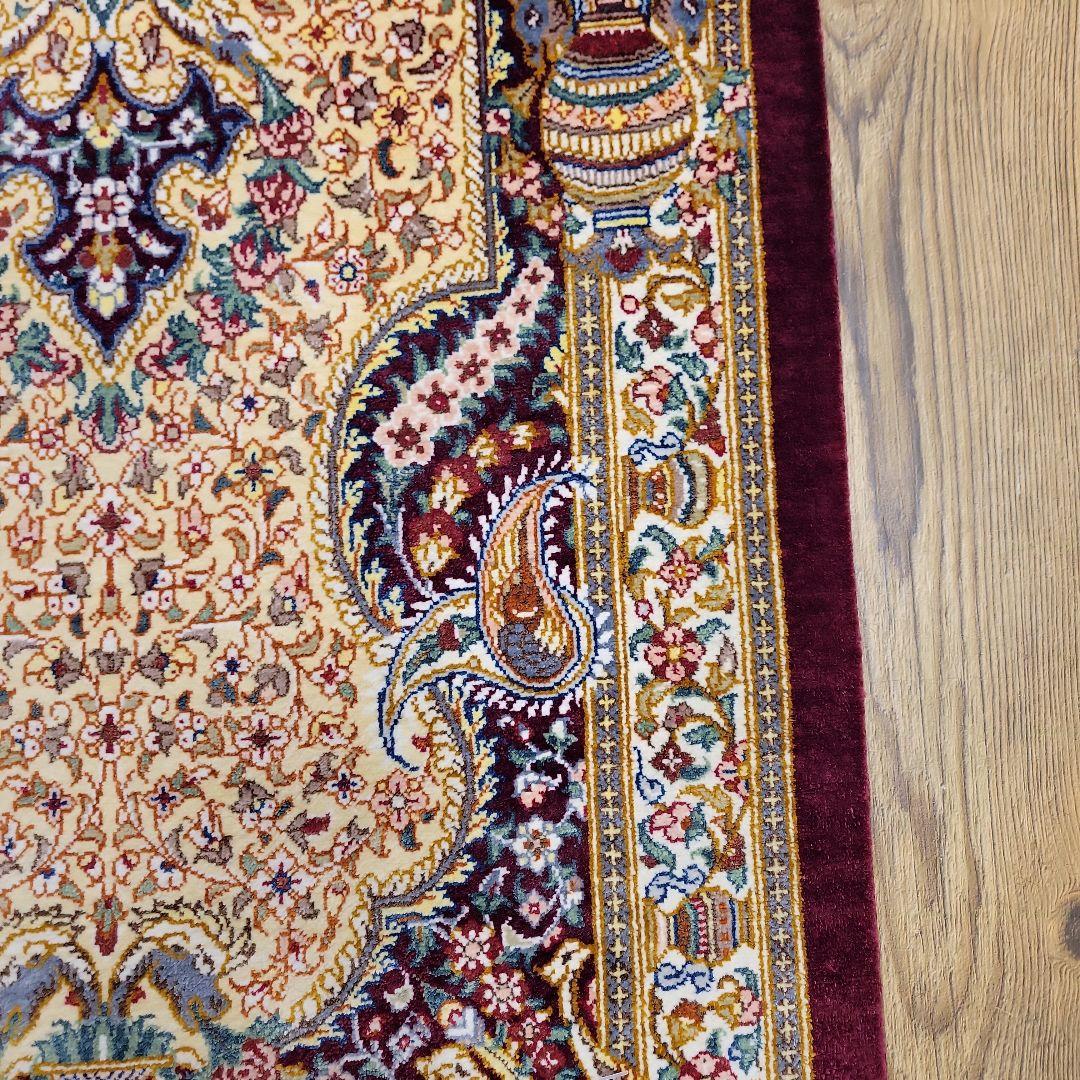 141X48cmクム産廊下敷きタイプマット(942)ギャッベ・ラグ・じゅうたん