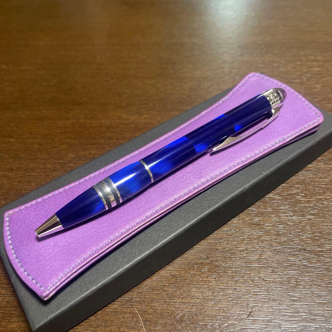 MONTBLANC モンブラン　ボールペン　スターウォーカー　クールブルー