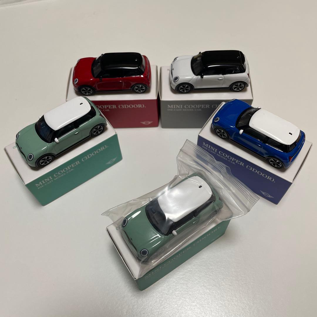 ミニクーパー MINI COOPER (3DOOR) ダイキャストモデルカー1台