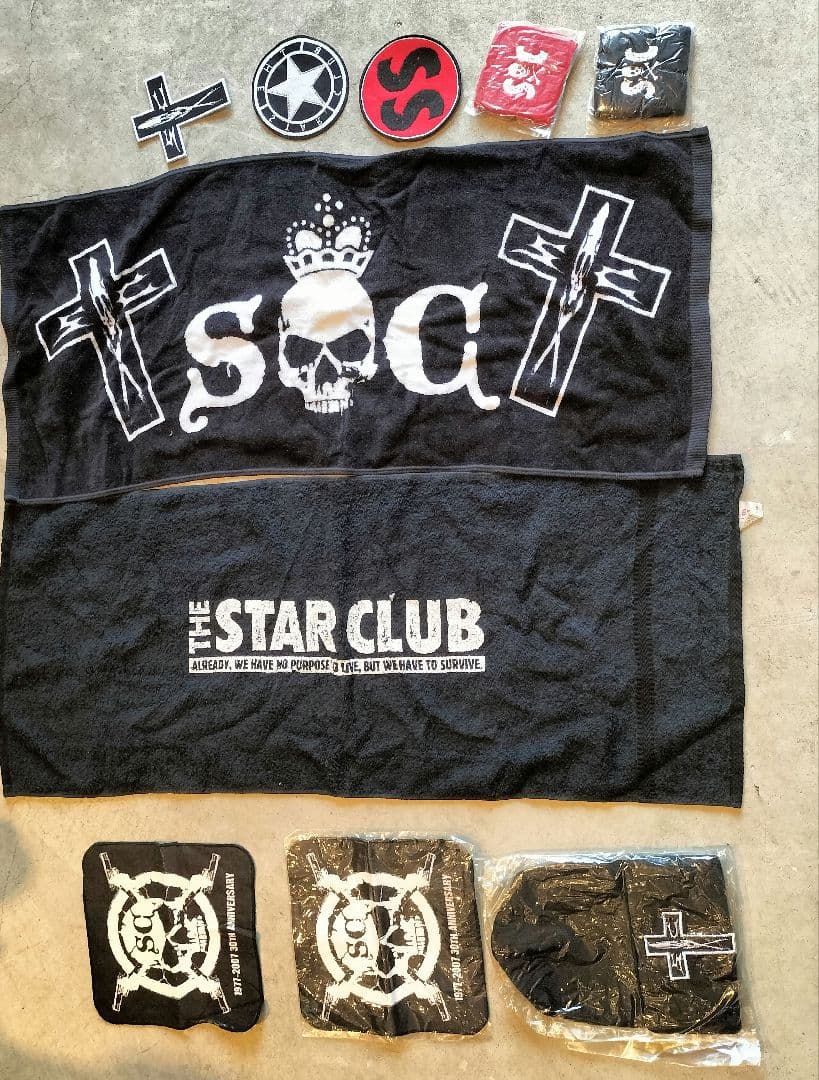 希少STAR CLUB スタークラブ　フェイスタオルなど