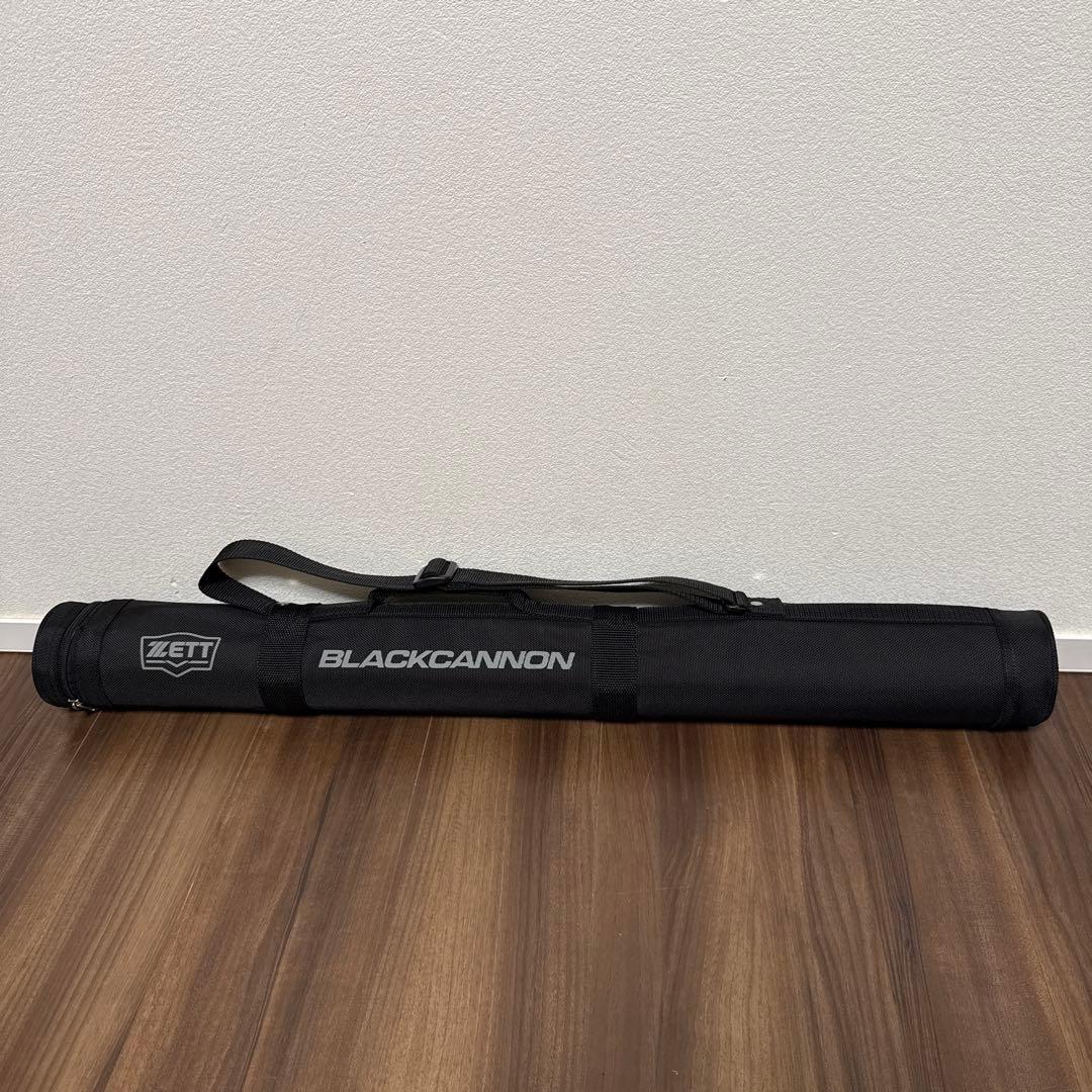 極美品 ZETT MONSTERB.C. モンスターブラックキャノン軟式バット