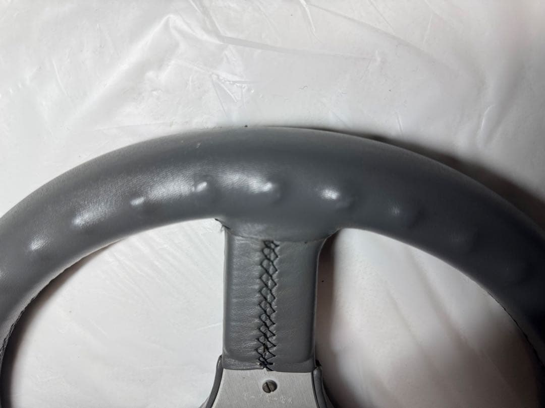 イタルボランテ Pasta レザーステアリング 当時物