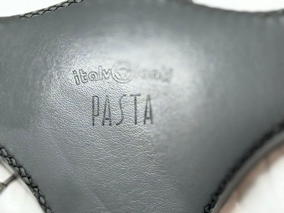 イタルボランテ Pasta レザーステアリング 当時物