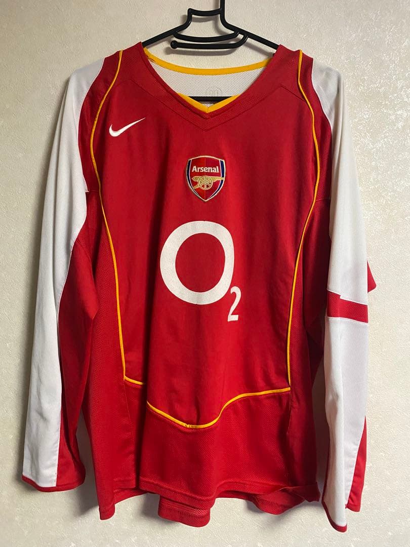 t*k様 アーセナル 04-0シーズン ピレス No.7 サイズXL