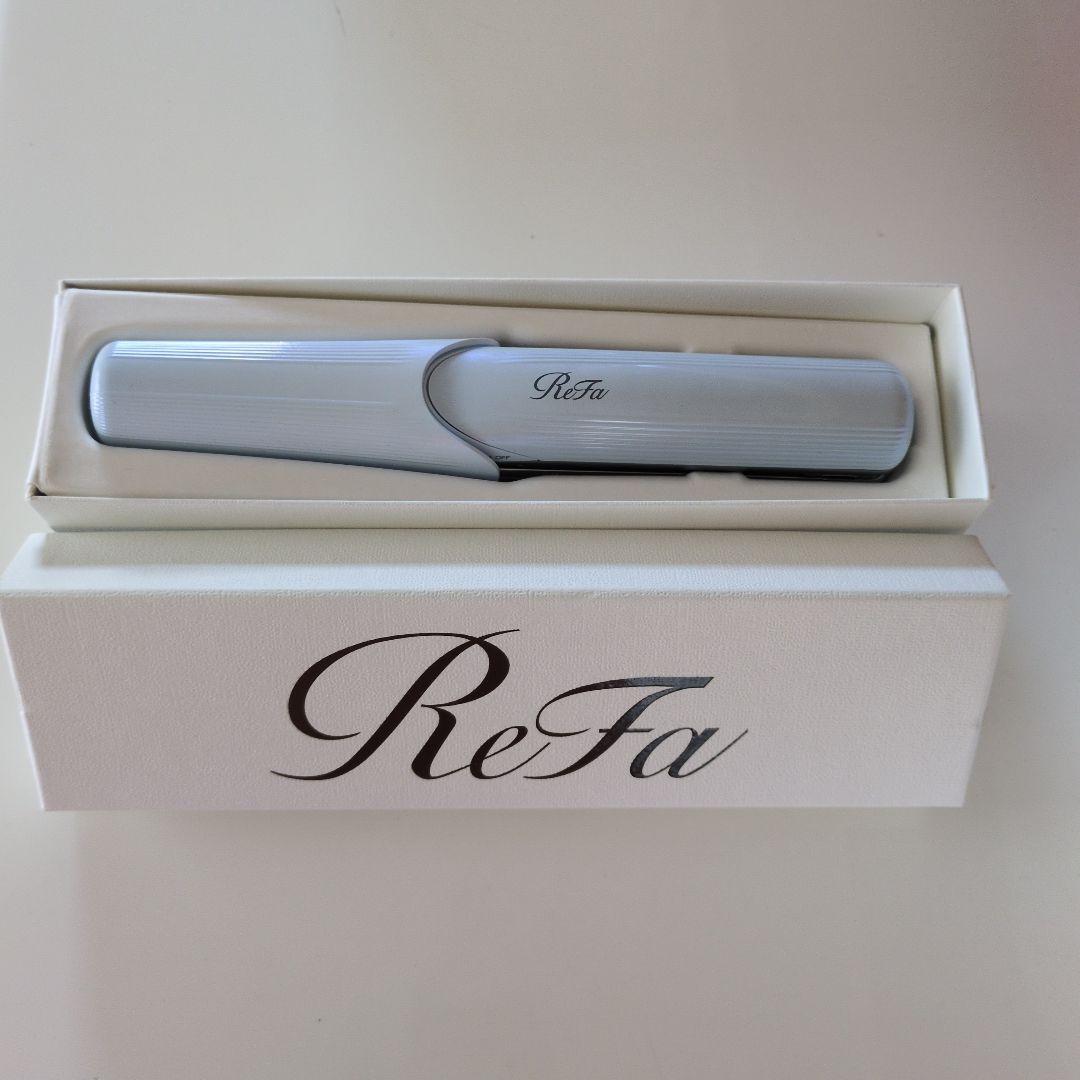美品★ReFa ストレートヘアアイロン ホワイトー USBケーブル付き