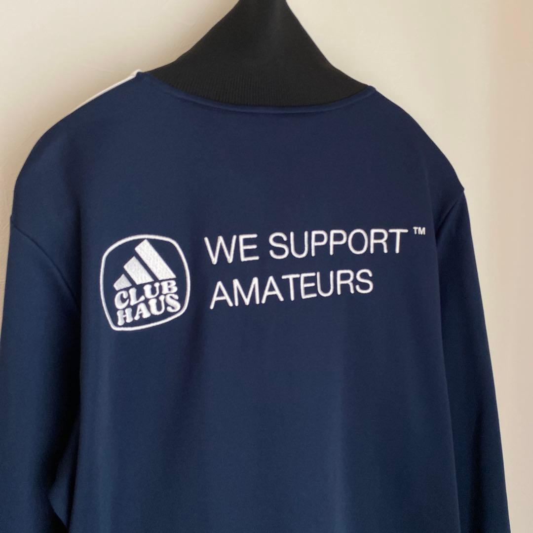 CLUB HAUS×adidasgolfネイビートラックジャケットMサイズ