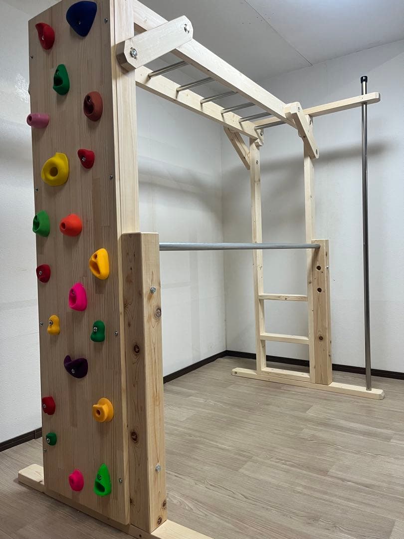 うんてい　室内うんてい　知育　知育玩具　遊具　雲梯　ボルダリング