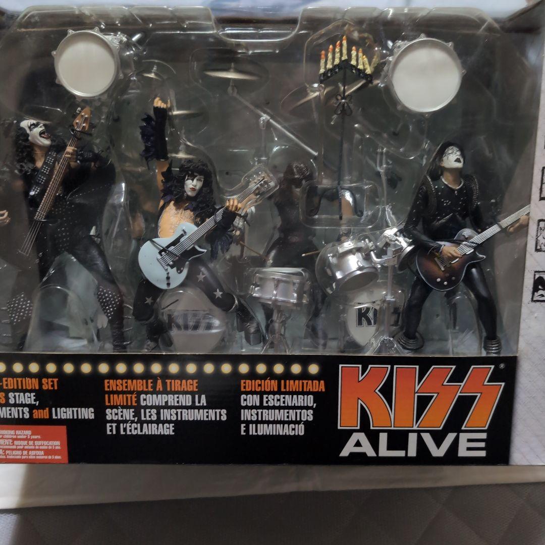 KISS ALIVE 限定版フィギュアセット（中は未使用）