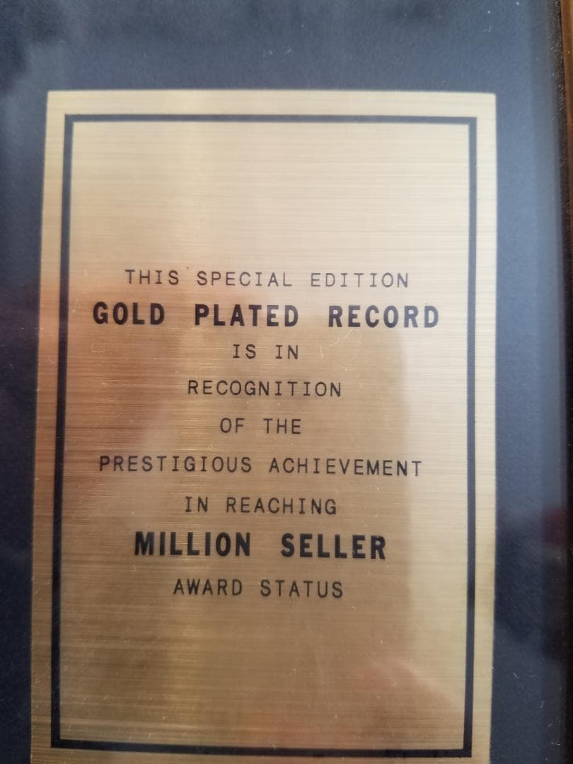 ローリングストーンズ　ゴールドディスク