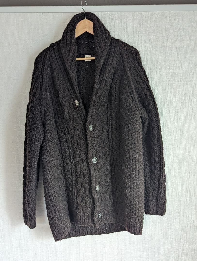 Ron Herman コンチョ付き ケーブルニット