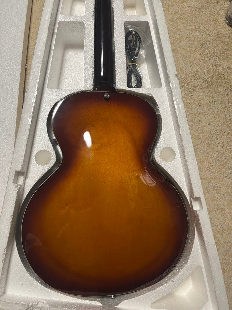 ギター GROTE Jazz Electric Guitar Semi-Hollow