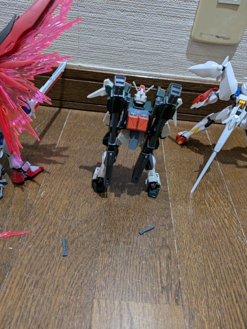 プラモデル ガンダム　ガンプラ　HG 　他　ジャンク　武器　完成品　まとめ売り