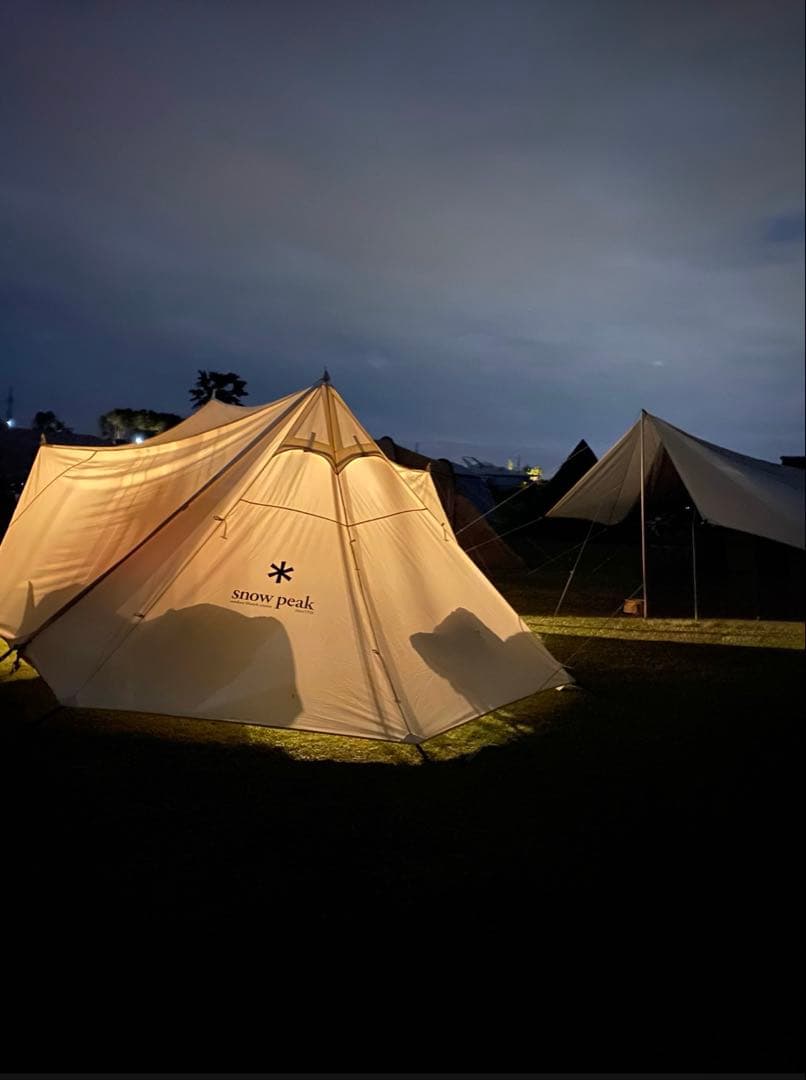 【美品】【廃盤品】 peak テント　 ランドステーションmアイボリー