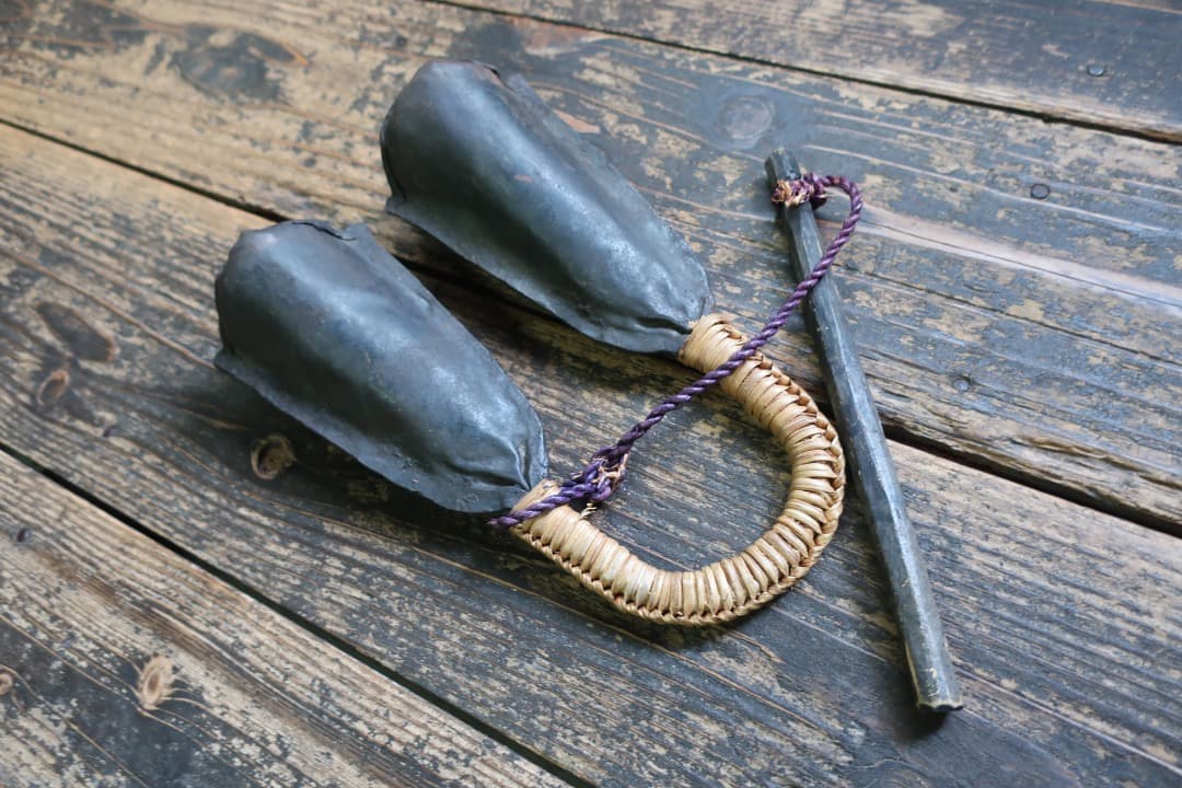 動画あり 民族楽器 アフリカンベル カウベル