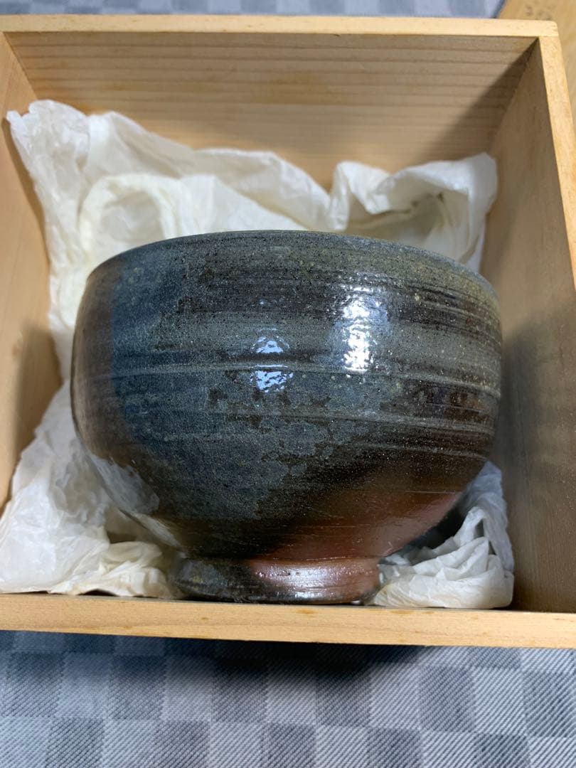 種子島瀬口義盛作　茶碗