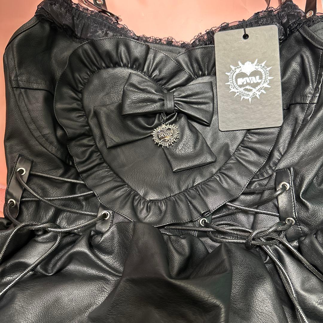 コスプレ衣装 IMVAL / Frill Heart Dress [BLK]