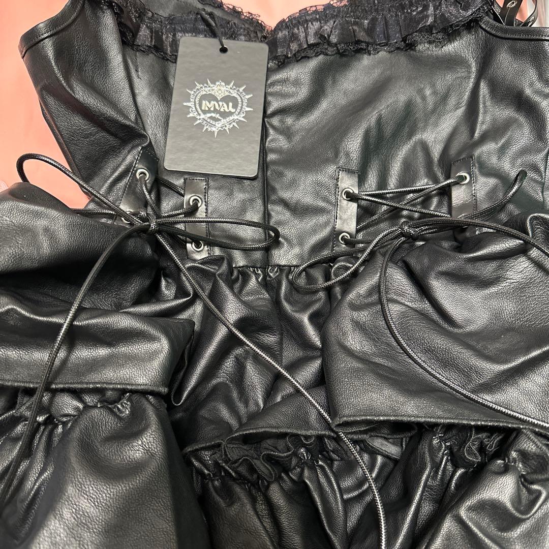 コスプレ衣装 IMVAL / Frill Heart Dress [BLK]