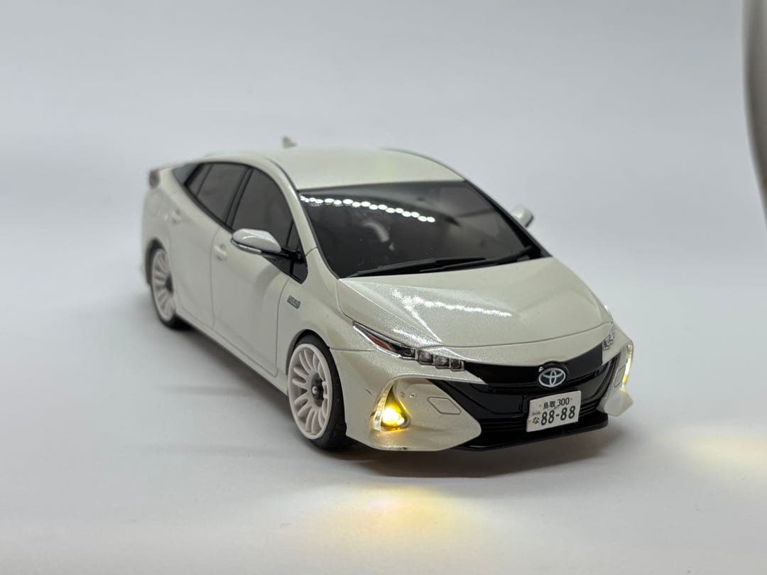 京商ミニッツ RWD ヤンキープリウス仕様 LEDライト付き