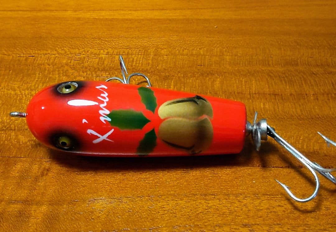 大吉ルアー　シングルプロップ X'masペイント 平成13年　ビンテージ