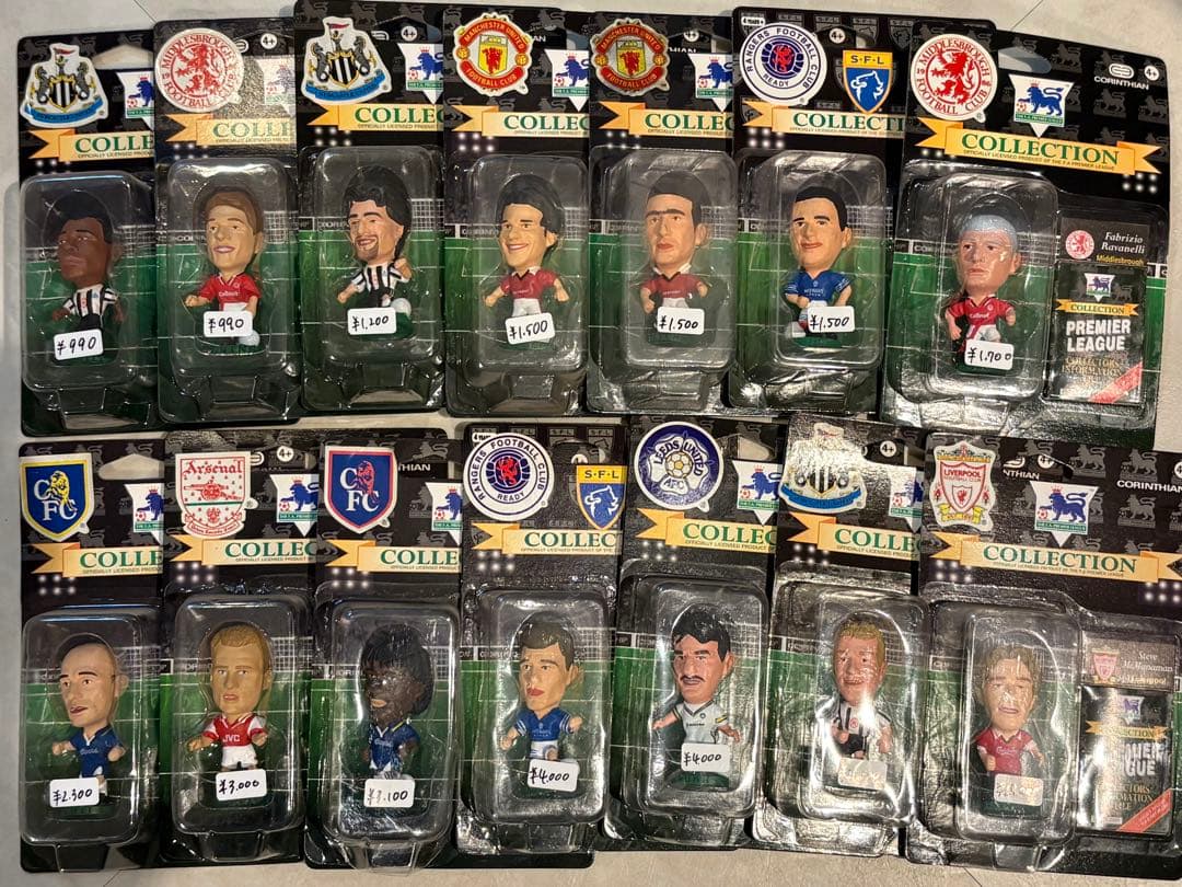 【新品未開封】コリンシアンプレミアリーグ フィギュア14体 バラ売りOK