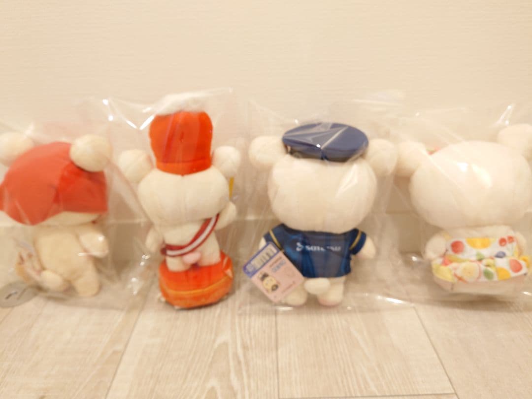 コリラックマ ぬいぐるみ 4体セット