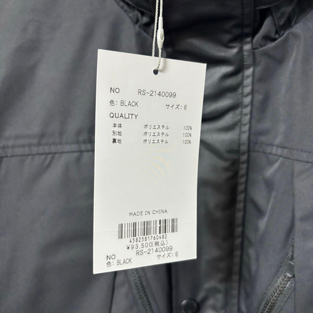 ラッセルノ ゴルフ 2Way カスタム ロング ジャケット ブラック XL 6