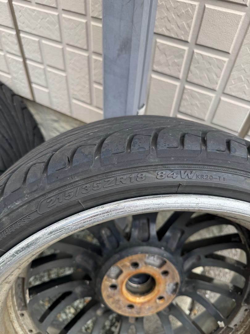 ワーク シーカー 18インチタイヤセット